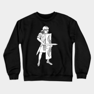 White Imperial Roman Legionnaire Crewneck Sweatshirt